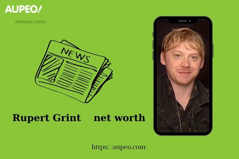 What is the net value of Rupert Grint in 2025