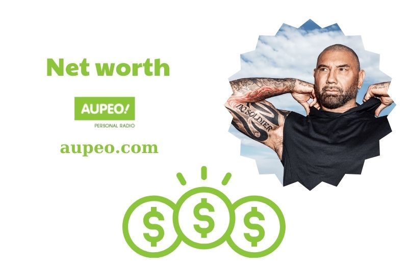 What is Dave Bautista's net value in 2024