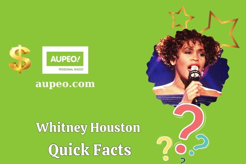 Whitney Houston's Quick Facts