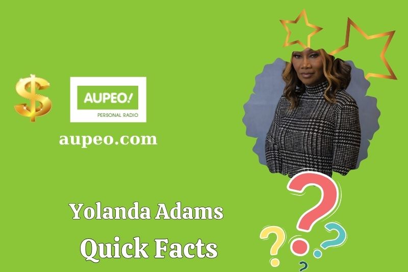 Yolanda Adams Quick Facts