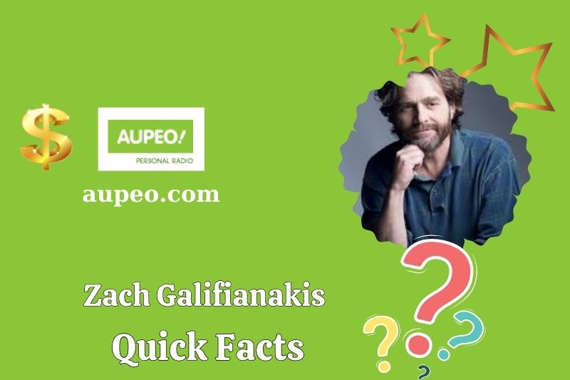 Zach Galifianakis Fast Facts