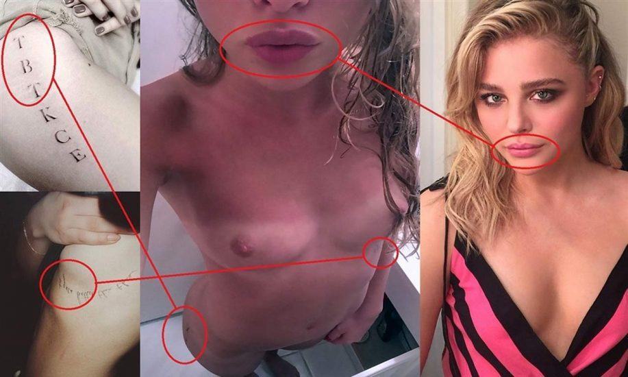 Chloe Grace Moretz strips nude, leaks proof