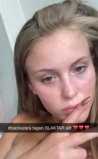 Zara Larsson's hot look leaked