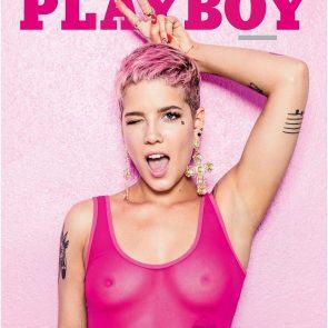 halsey boobs