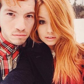 Debby Ryan with her husband