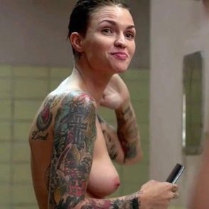 Ruby Rose nude boobs scene