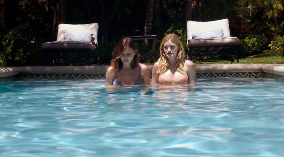 AJ Michalka pokies movie scene