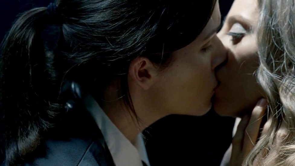 Angela Sarafyan lesbian scene