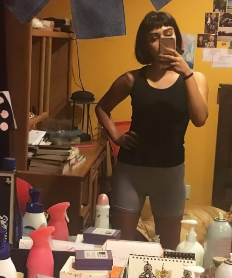 Ariela Barer Mirror Selfie