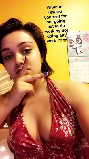 Ariela Barer's hot selfie