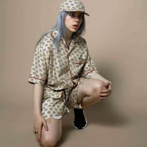 Billie Eilish naked legs