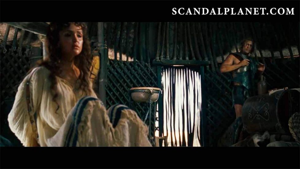 Rose Byrne's scene in Troy