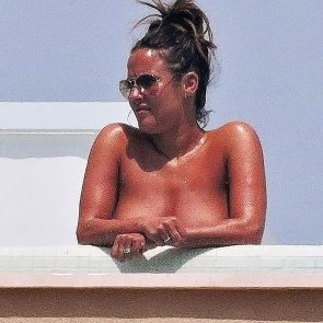 Caroline Flack topless pics