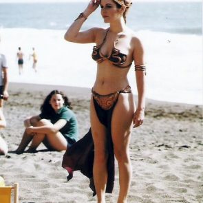 Carrie Fisher is sexy as Leia