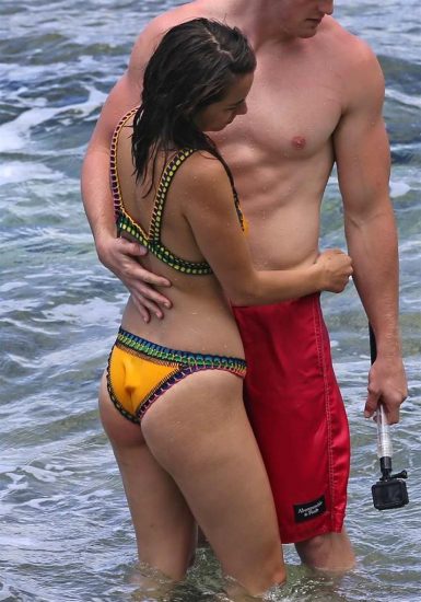 Chloe Bennett's ass in bikini