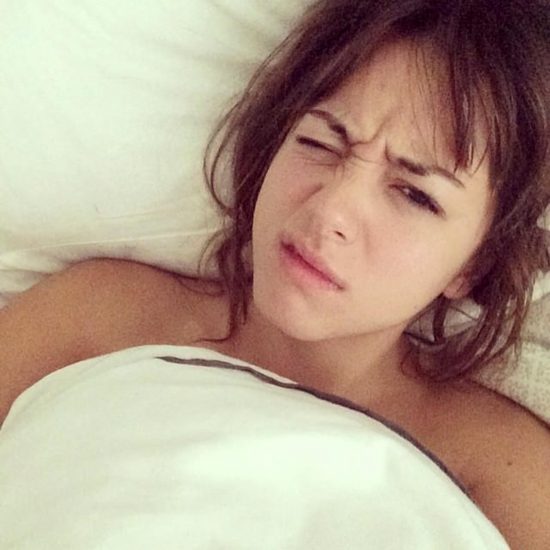 Chloe Bennet leaks photo of her bed