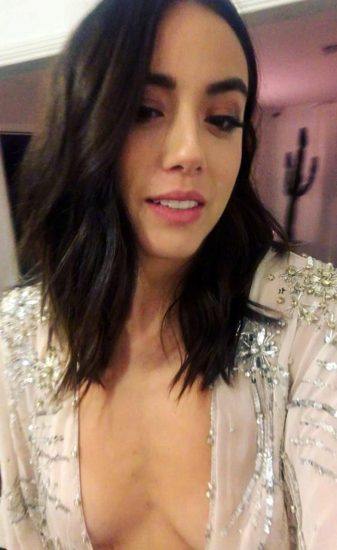 Chloe Bennett nude nip slip