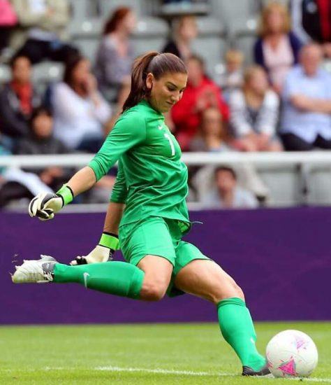 Hope Solo Legs and Feet