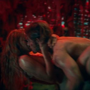 Jeanne Goursaud nude sex scene in Barbarians