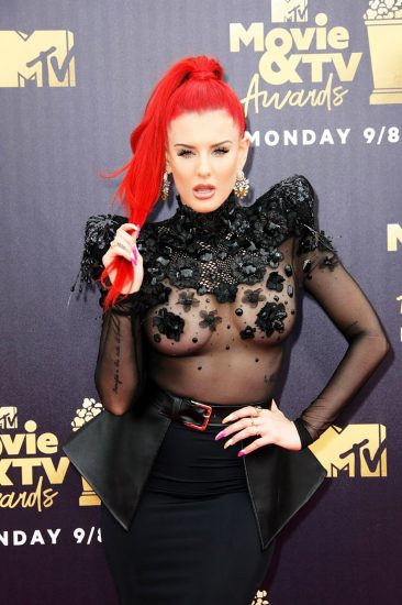 Justina Valentine See Through Tits