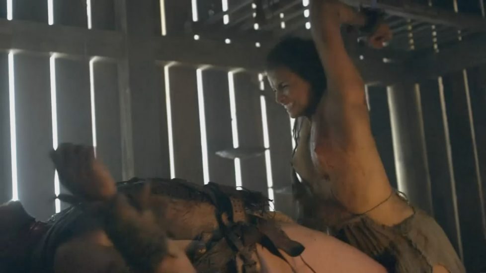 Katrina Law fucked and naked during Spartacus Vengeance kills gladiator - S02E03 2