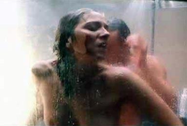 Kim Cattrall nude in shower sex movie scene