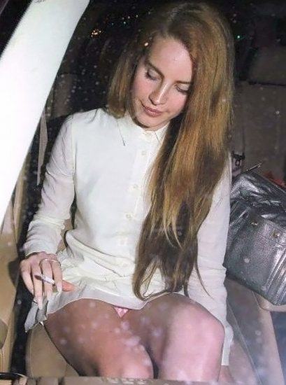 Lana Del Rey Pink Panties