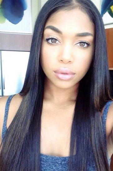 Lori Harvey's hot selfie