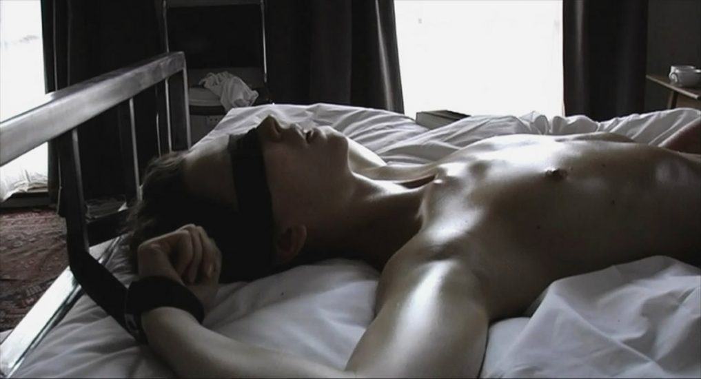 Margo Stilley hot boobs scene