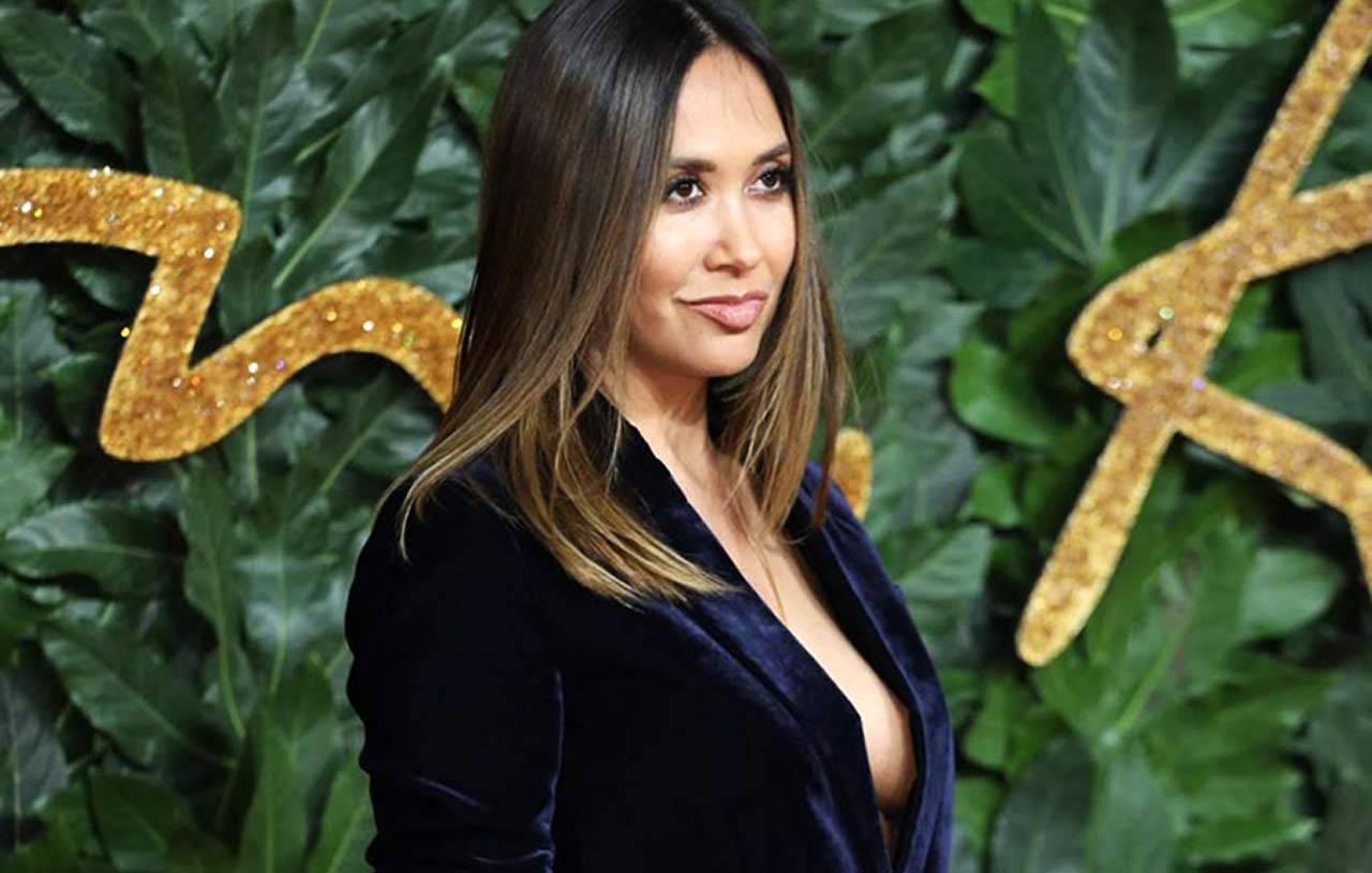 Myleene Klass Nip Slip at British Fashion Awards GEA Video  