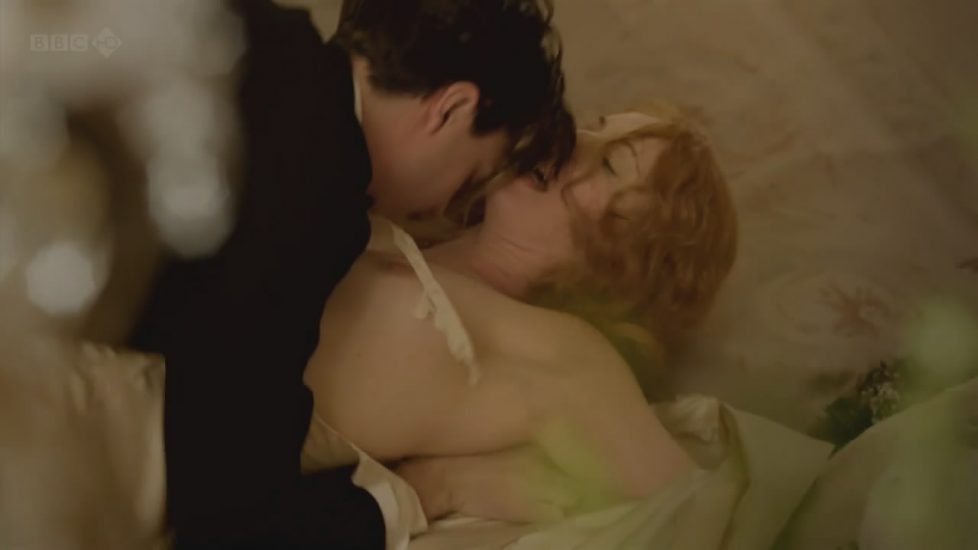 Rebecca Hall forced sex at Parade's End - S01E01 1