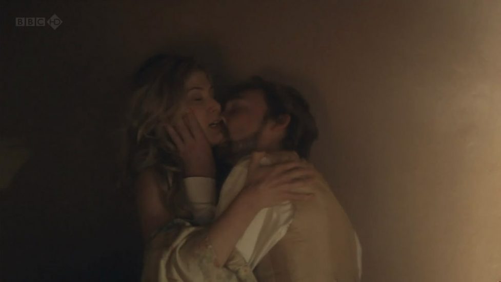 Rosamund Pike topless sex scene