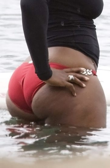 Serena Williams Butt in Bikini