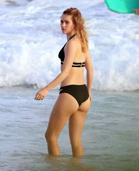 Suki Waterhouse Sexy Bikini