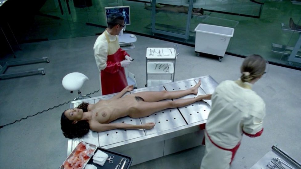 Thandie Newton's completely naked pussy in Westworld - S01E07