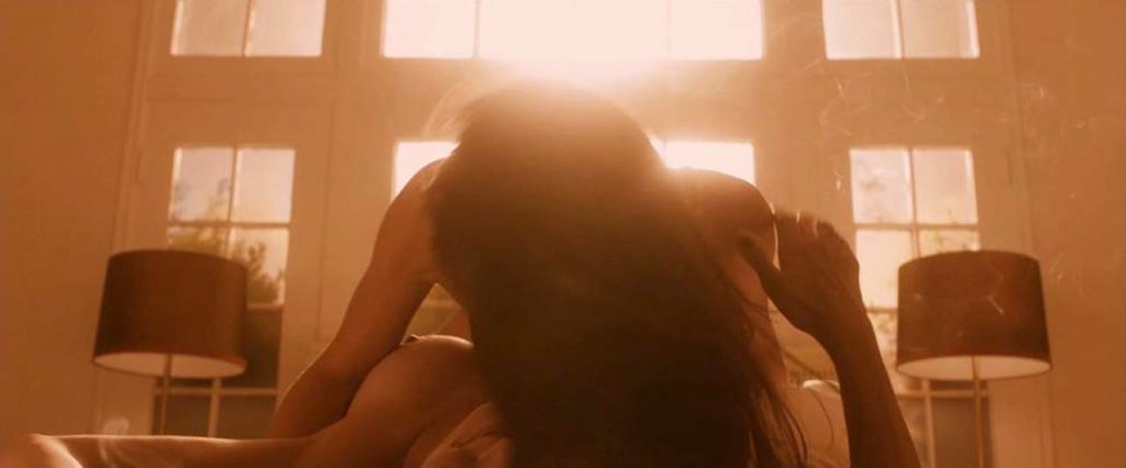 Maggie Q lesbian action