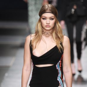 Gigi Hadid's wardrobe malfunction