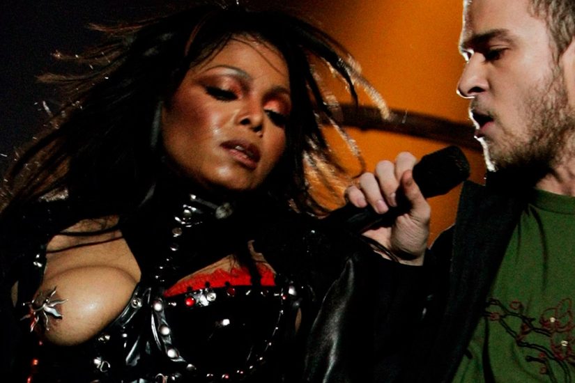 Janet Jackson's nipples at the Super Bowl