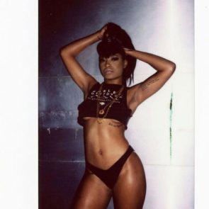 Keke Palmer underboob and belly