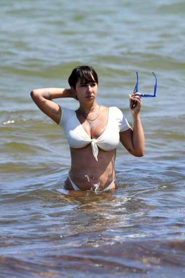 Jackie Cruz's big tits in bikini