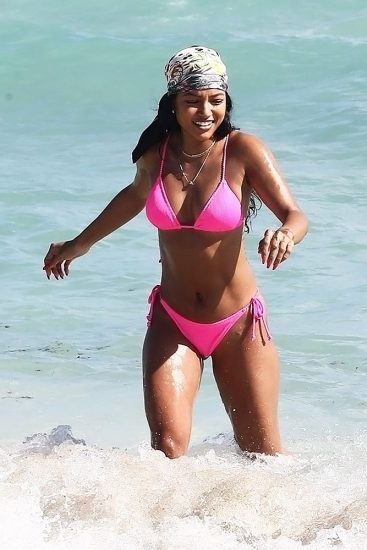 karrueche tran bikini