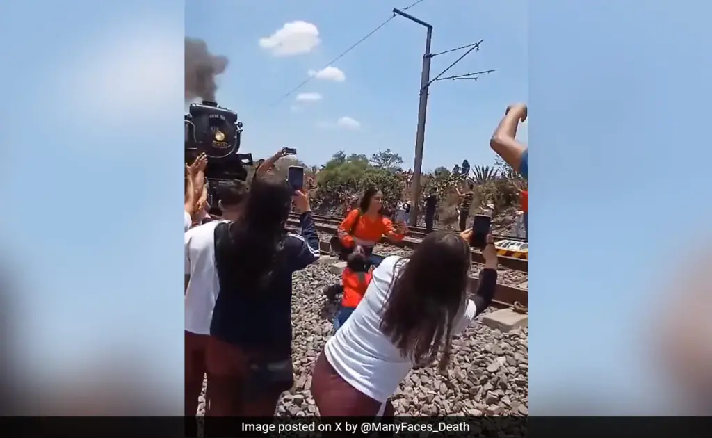 Tragedy Strikes: Woman Struck by Train While Taking Selfie in Mexico