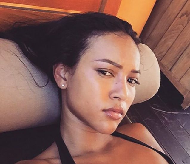 Karrueche Train Sexy In Bed