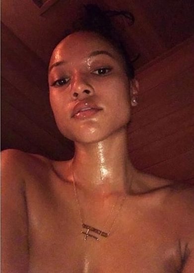 Karrueche Tran Topless