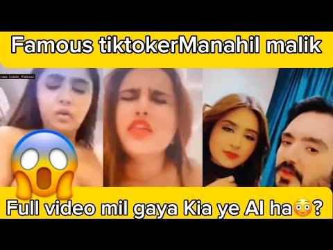 Famous tiktoker manahil Malik ke nazeeba leak full video