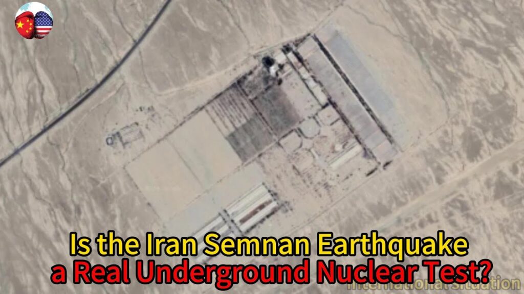 IRAN nuclear test earthquake full video