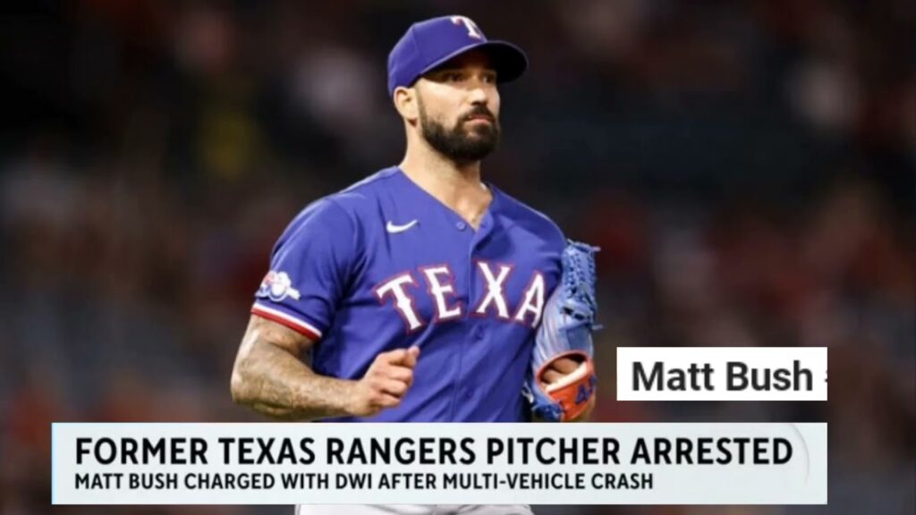 Matt Bush former Texas pitcher arrested after involved in police chase