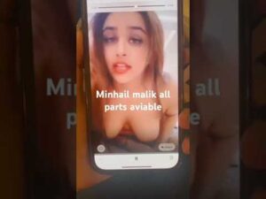 Minahil malik leaks video