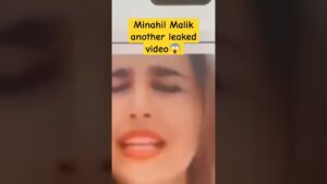 Tiktoker Minahil Malik another viral video