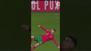 Watch Cristiano Ronaldo bicycle goal vs Poland 5-1